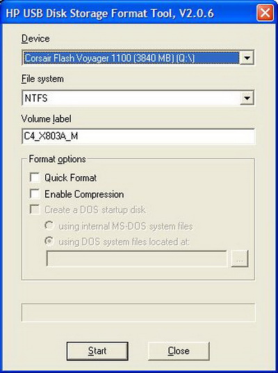 U 04 HP Format Install Windows XP Menggunakan USB Flash disk