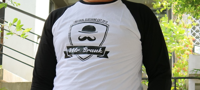 style hitam putih mr. brank