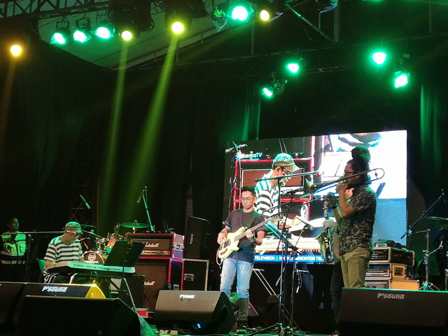 Penampilan Idang Rasjidi & Syndicate di Bono Jaz Festival 2019