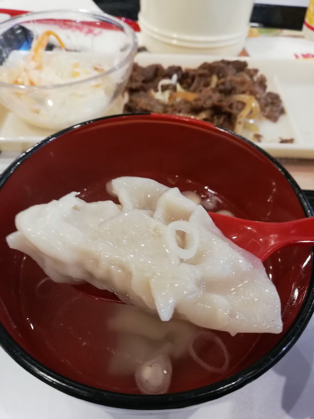 Shrimp Dumpling Soup