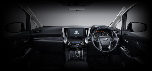 interior toyota vellfire
