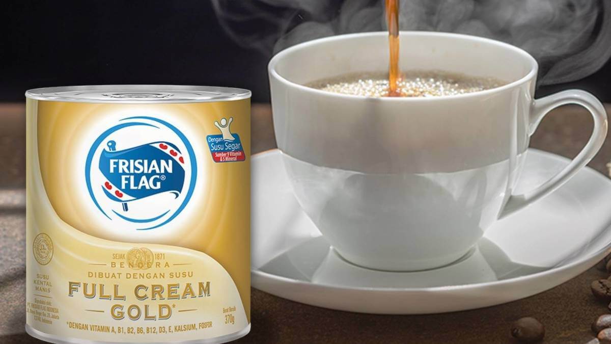 Susu Kental Manis Frisian Flag Gold