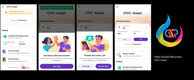 Cara daftar dan beli reksa dana menggunakan OVO | Invest