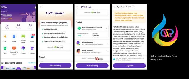 Cara daftar dan beli reksa dana menggunakan OVO | Invest