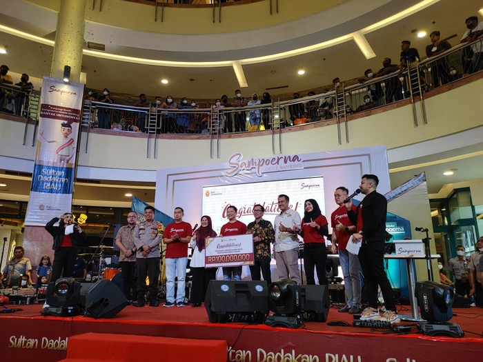 pemenang 100 juta dadakan Riau