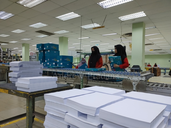 proses pembuatan kertas APRIL