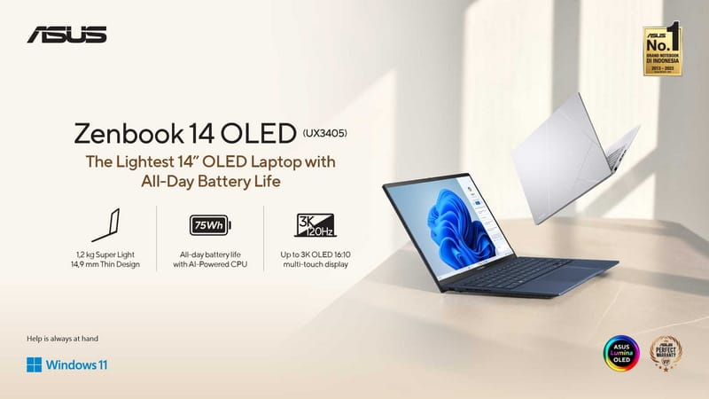 Zenbook 14 OLED UX3405